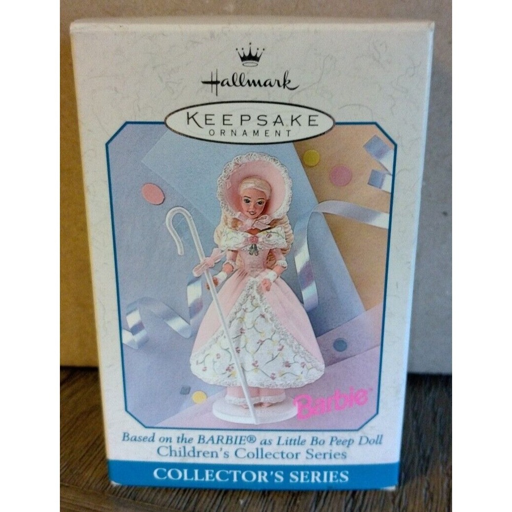 Barbie as Little Bo Peep Doll Ornament 2nd in Series Hallmark Keepsake 1998 New